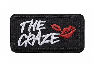 Термоаппликация "THE CRAZE" LA552 70х38мм