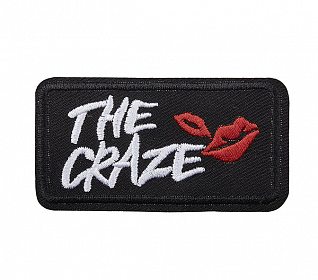 Термоаппликация "THE CRAZE" LA552 70х38мм